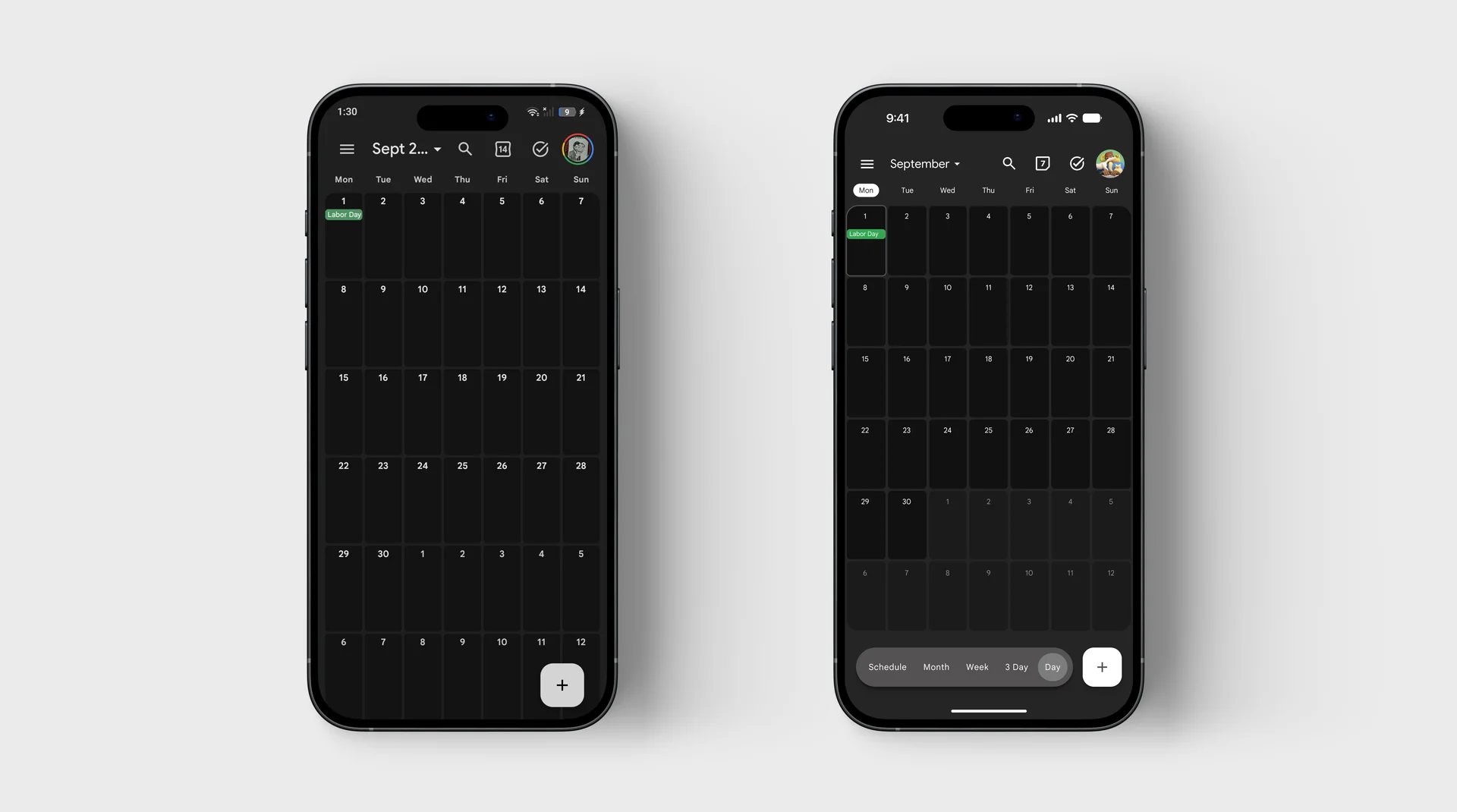 Original vs Redesign